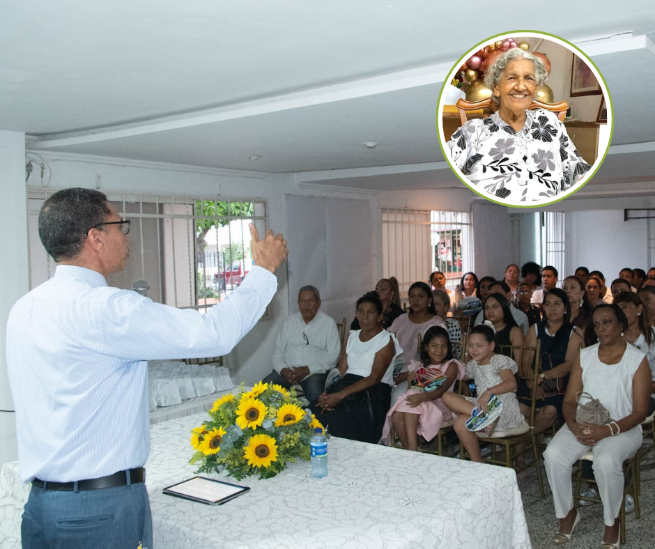 Entre anécdotas y una ceremonia religiosa recordaron a Elvira Maestre, ‘Mamá Vila’, en su primer aniversario