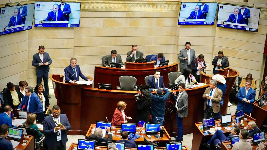 El Senado hundió la consulta popular del Gobierno del presidente Petro.