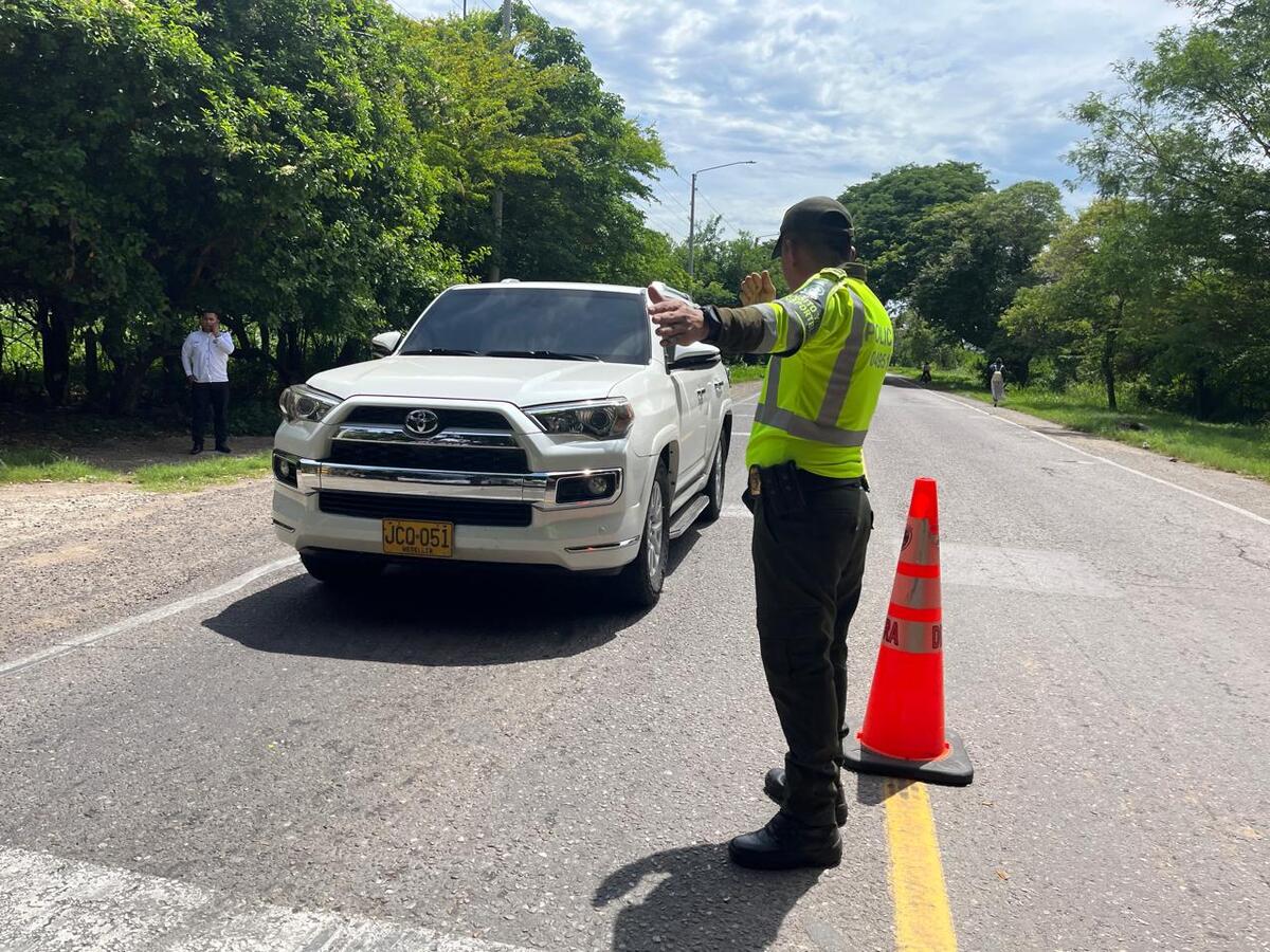 Más de 160 mil vehículos circularon por el Cesar en puente de Corpus Christi