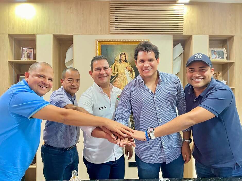 Alcaldes del corredor minero del Cesar.