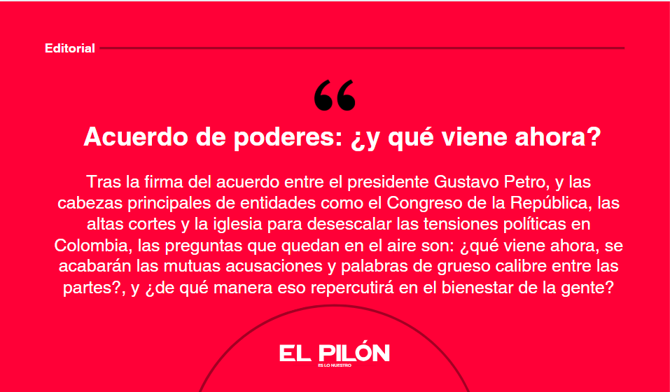 Acuerdo de poderes: ¿y qué viene ahora?
