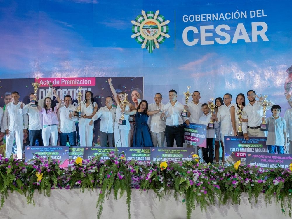¿Quiénes fueron los ganadores del ‘Deportista del año 2024’ en el Cesar?