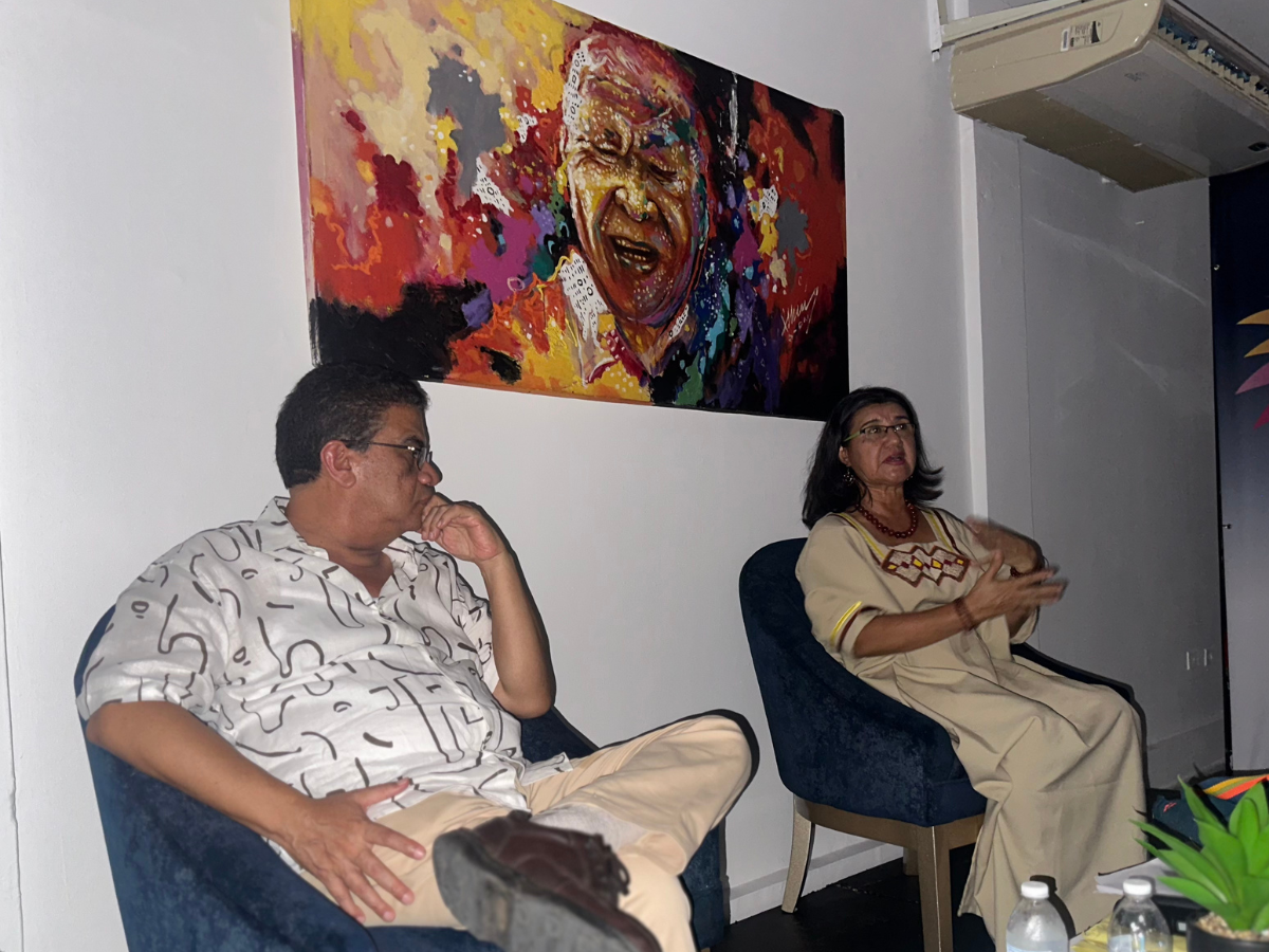 Entre lluvia y palabras: un homenaje a la cultura guajira en el conversatorio “Letras desde la frontera Guajira”