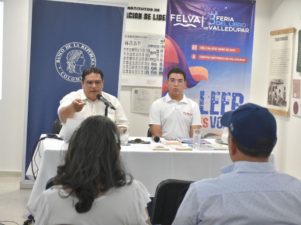 Isaías Romero abrió FELVA 2025 con taller de escritura en Valledupar