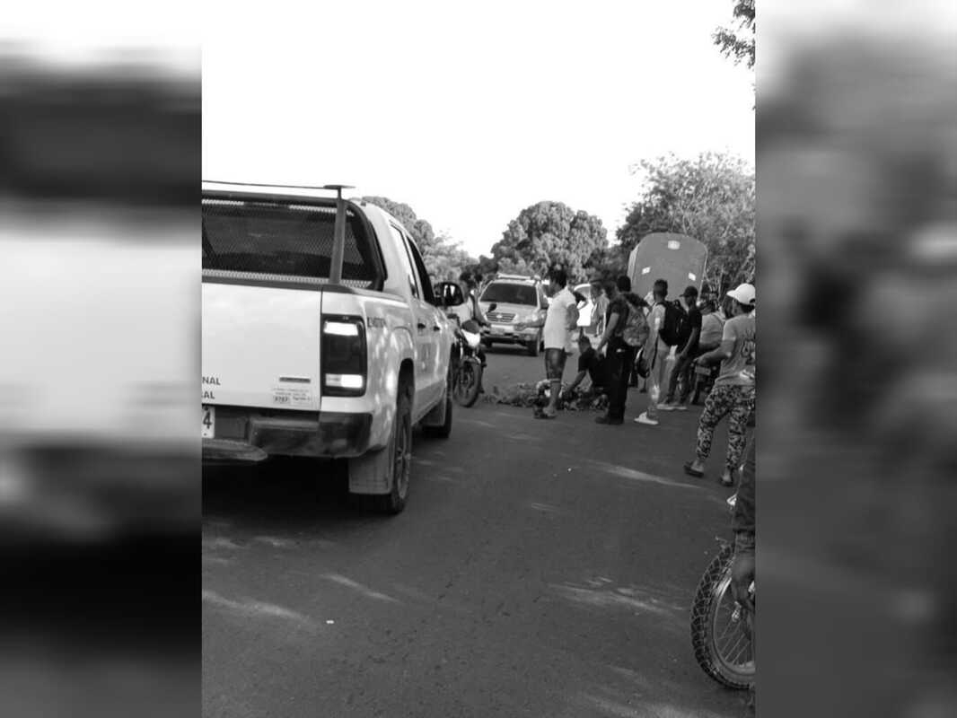 Fatal accidente en la vía Puerto Mosquito-Aguachica deja un motociclista muerto