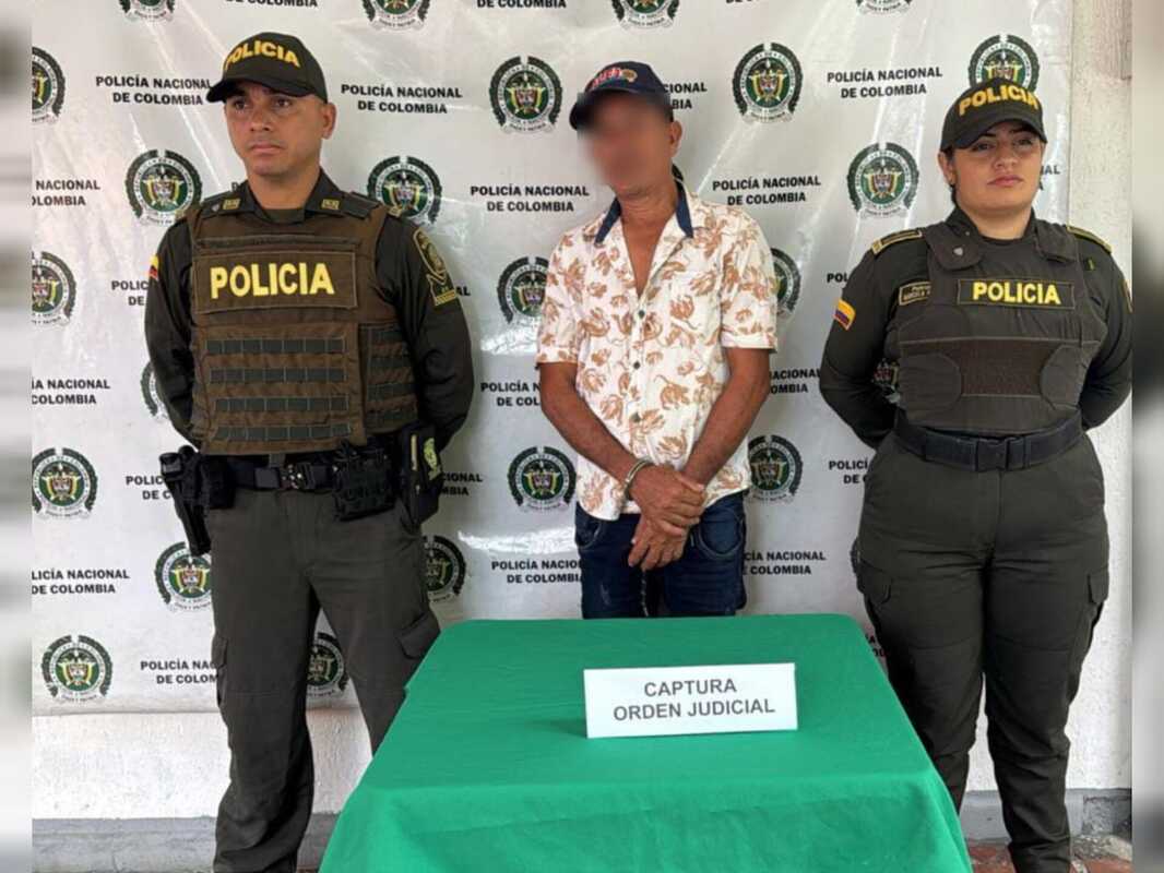 Policía captura a hombre buscado por homicidio agravado en San Alberto, Cesar
