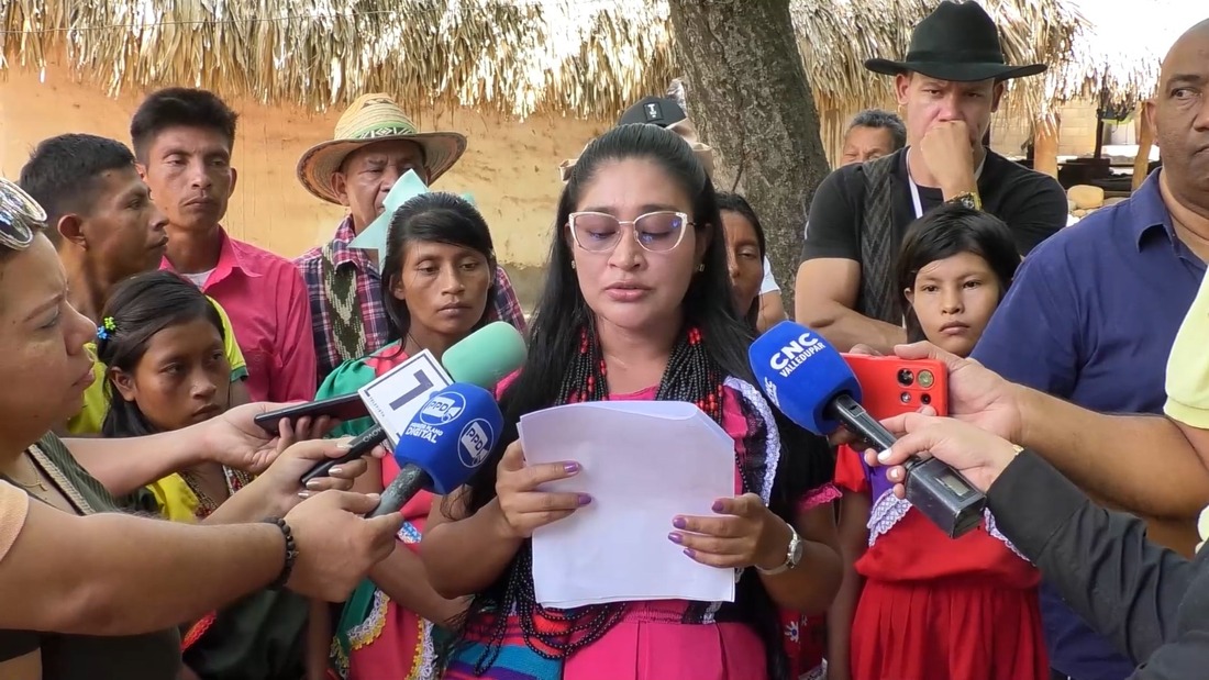 Indígenas yukpa solicitan al Estado garantías para la seguridad alimentaria y la defensa de su territorio ancestral. Foto: Cortesía.