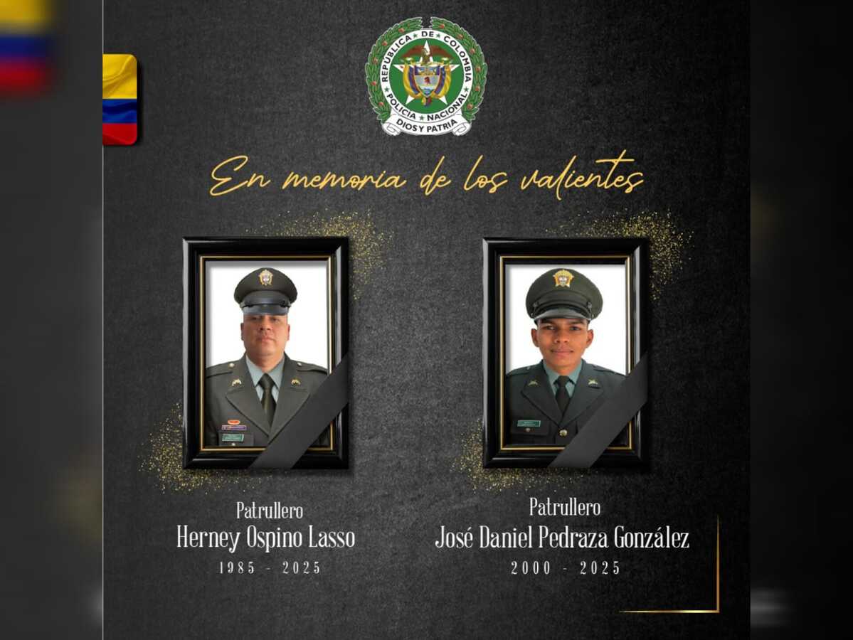 Asesinato de dos policías en Río de Oro, Cesar, apunta al ELN: ofrecen recompensa