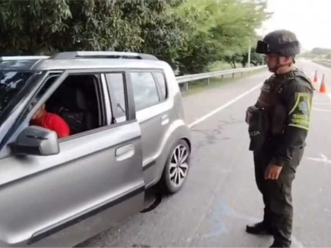 Más de 180 uniformados velaron por la seguridad vial este puente festivo en el Cesar