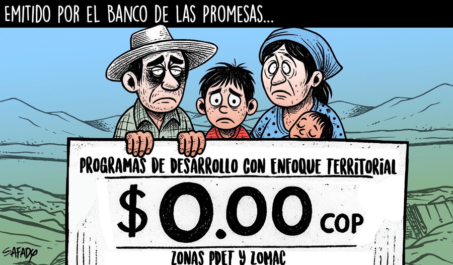 Emitido por el banco de las promesas
