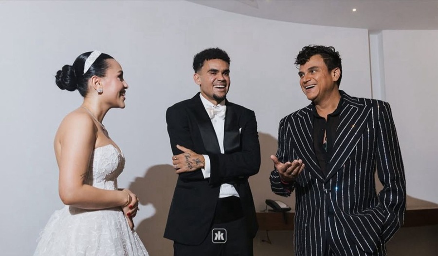Geraldine Ponce cumplió su sueño: Silvestre Dangond cantó en su boda con Luis Díaz