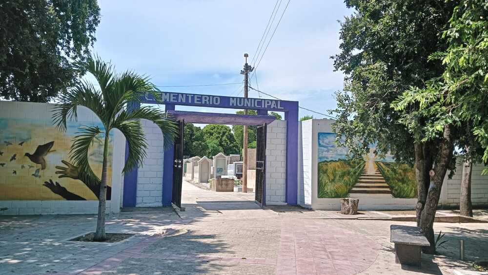 Cementerio municipal de Bosconia, uno de los tres sitios caracterizados recientemente por la Unidad de Búsqueda Territorial Magdalena dentro del Plan Regional de Búsqueda del Ariguaní al río Magdalena. Foto: Gobernación del Cesar.