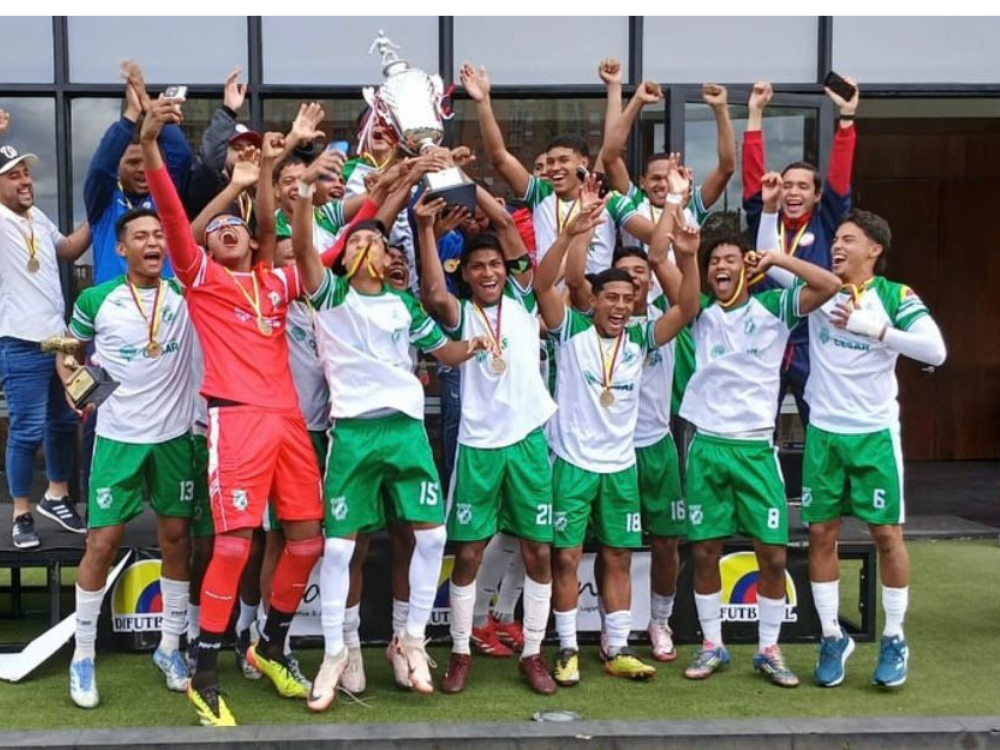 “Es un orgullo vestir los colores del Cesar”: Jeison Osorio celebra el título nacional sub-19
