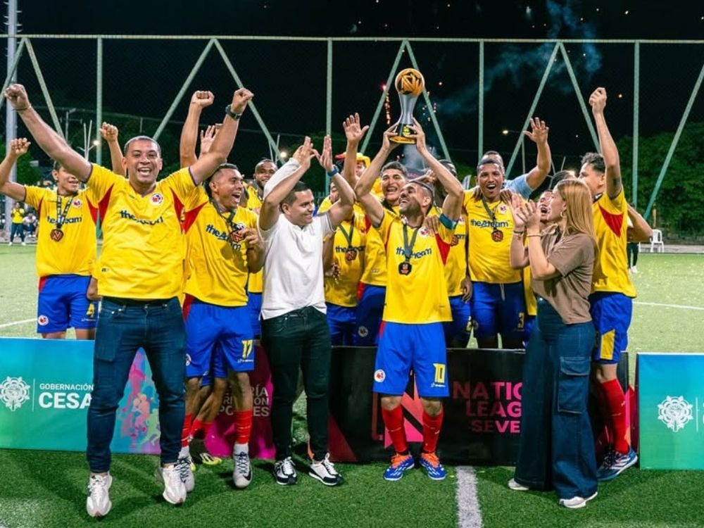 Colombia ganó la Nations League 7 en Valledupar: dos vallenatos integraron la selección campeona