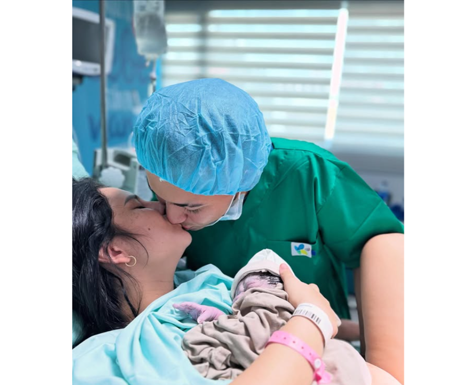 Nació Kalieth, la nieta de Kaleth Morales: Samuel Miguel presenta a su hija con emotivas fotografías