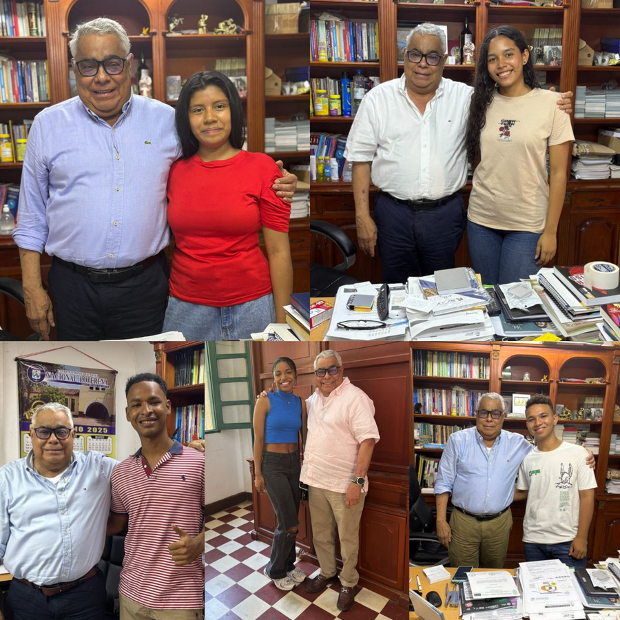 Egresados del Colegio Nacional Loperena que se destacan por haber obtenido becas y ser admitidos en universidades competitivas.