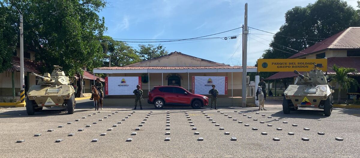 Incautan 100 kilos de cocaína del Clan del Golfo en La Paz, Cesar