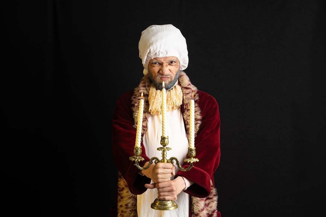 Ernesto Angulo Quintero interpreta el fantasma de Rossini. Foto: Juan Diego Castillo.