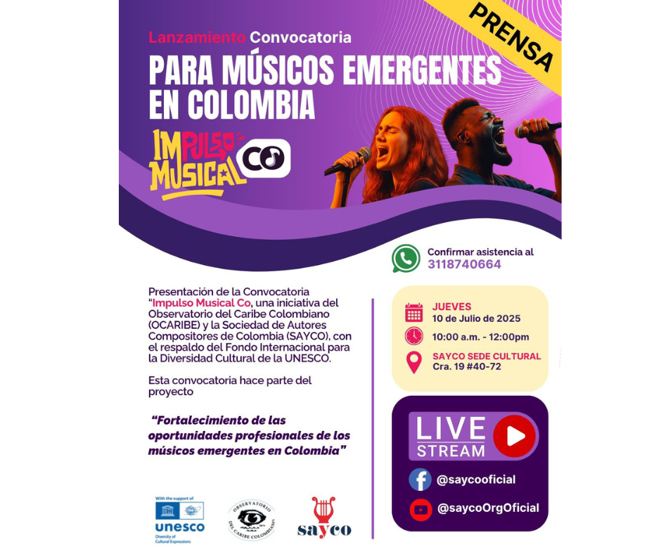 “Abierta la Convocatoria para Músicos Emergentes: ¡Tu talento merece ser escuchado!”