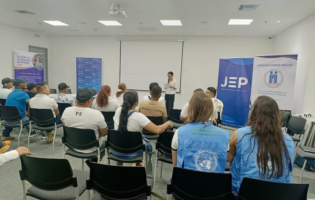 Magistrados y funcionarios de la Jurisdicción Especial para la Paz (JEP), víctimas y victimarios harán parte de la Audiencia Pública de Verificación en Valledupar. Foto: JEP.