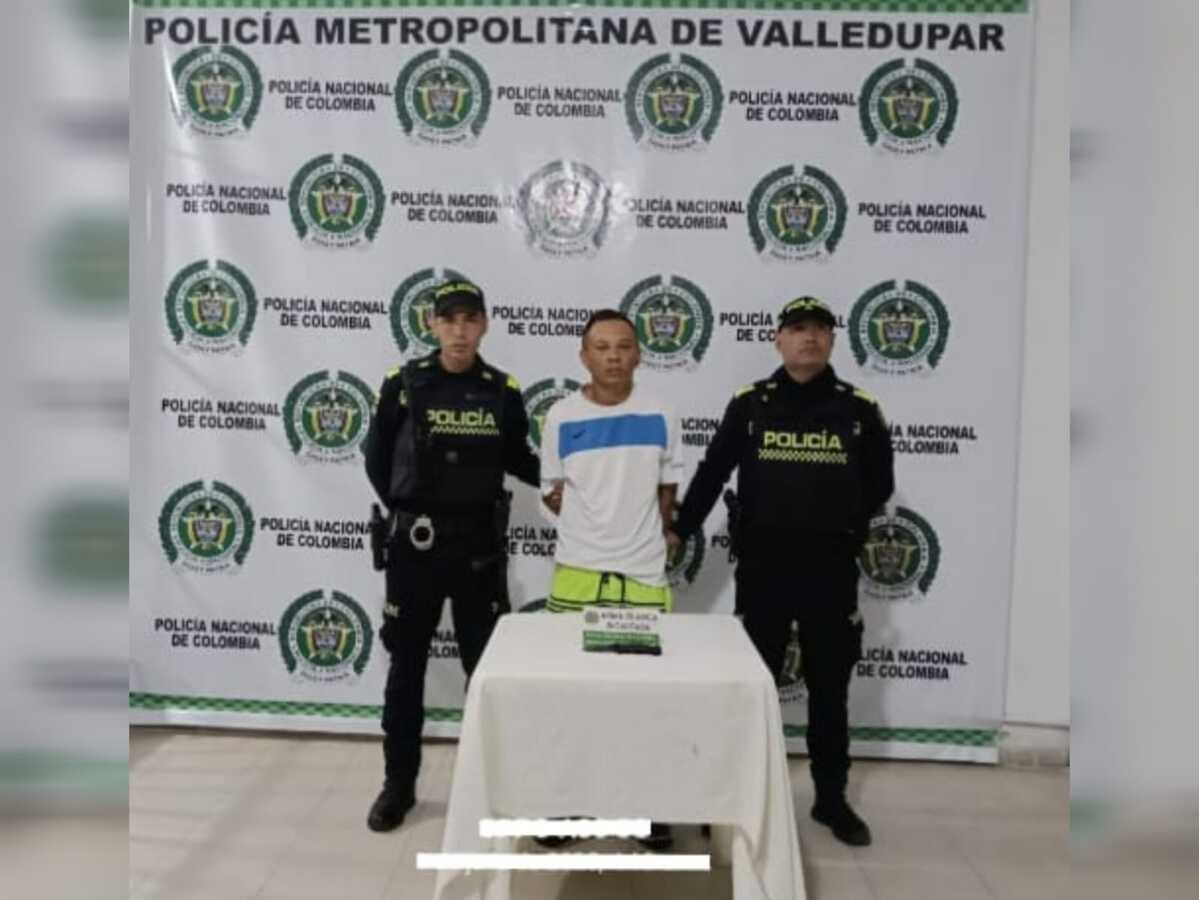 Capturan en Valledupar a hombre por agredir con cuchillo a su propia madre