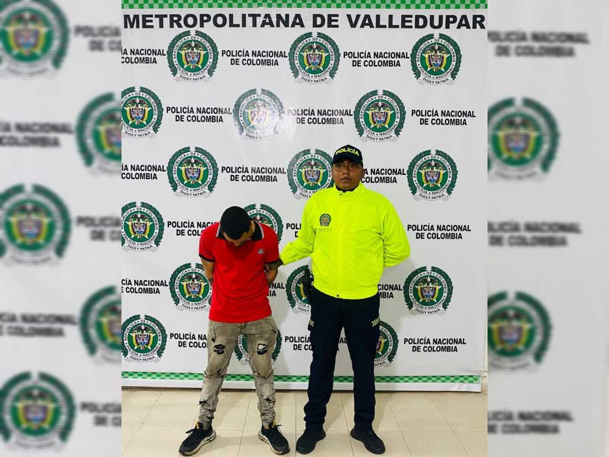 Capturado alias ‘Quilla’ en Valledupar: tiene antecedentes por homicidio y hurto