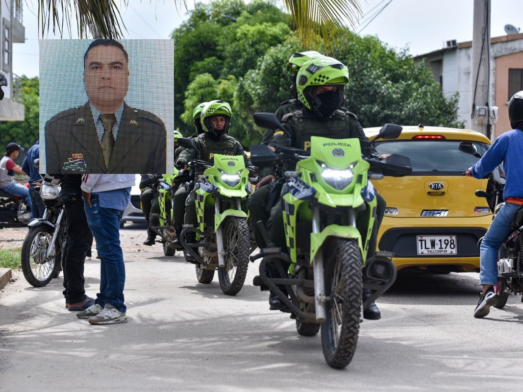 Asesinan a un intendente de la Policía en Valledupar