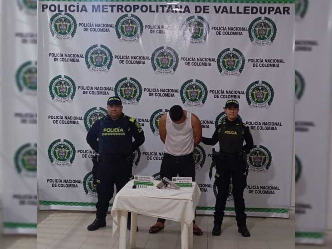 Cae hombre que hurtó un celular amenazando con arma en Valledupar