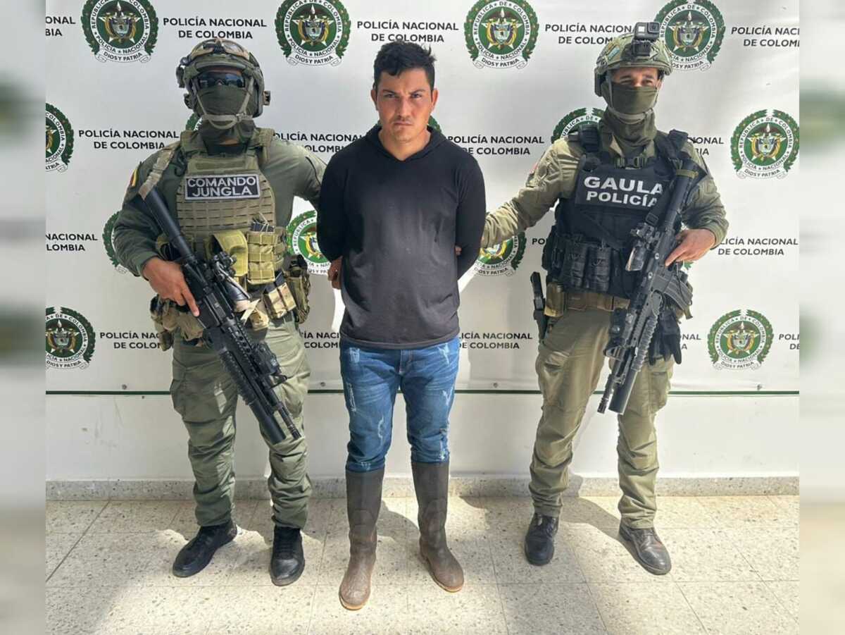 Capturan en el Cesar a alias “Kiko”, cabecilla de las disidencias de la FARC y uno de los más buscados del Catatumbo
