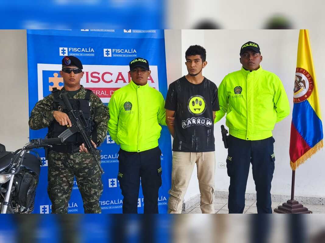 Capturan a alias ‘David’, cabecilla del Clan del Golfo vinculado a homicidios en Valledupar