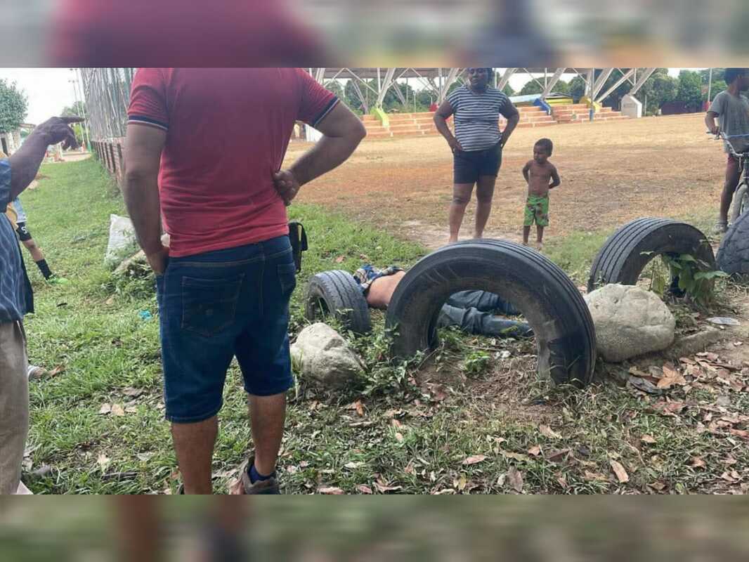 Hallan muerto a presunto habitante de calle en parque de Curumaní, Cesar