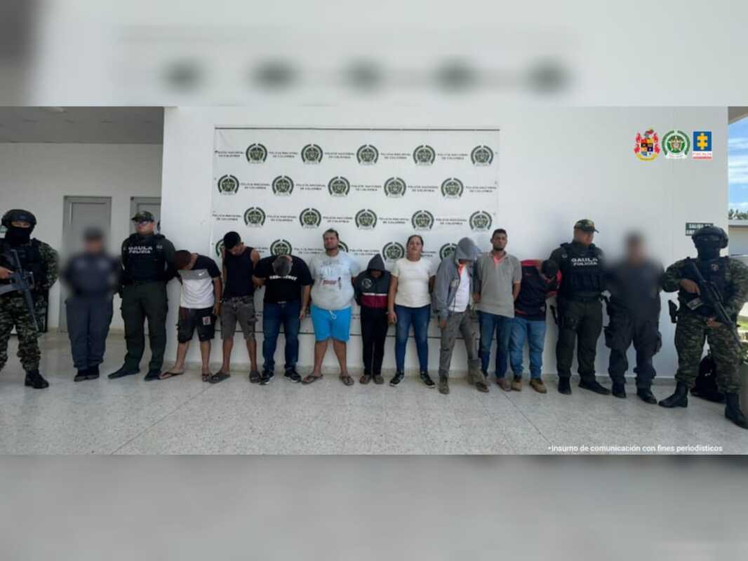 A la cárcel seis presuntos integrantes del Clan del Golfo por extorsión y homicidio en el Cesar