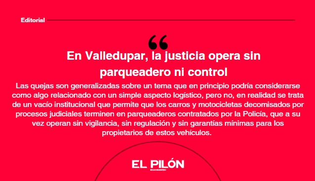En Valledupar, la justicia opera sin parqueadero ni control