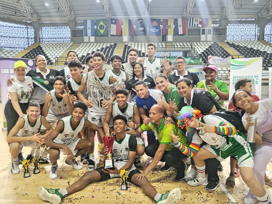 ¡Histórico!: Cesar es campeón nacional Sub-16 de baloncesto