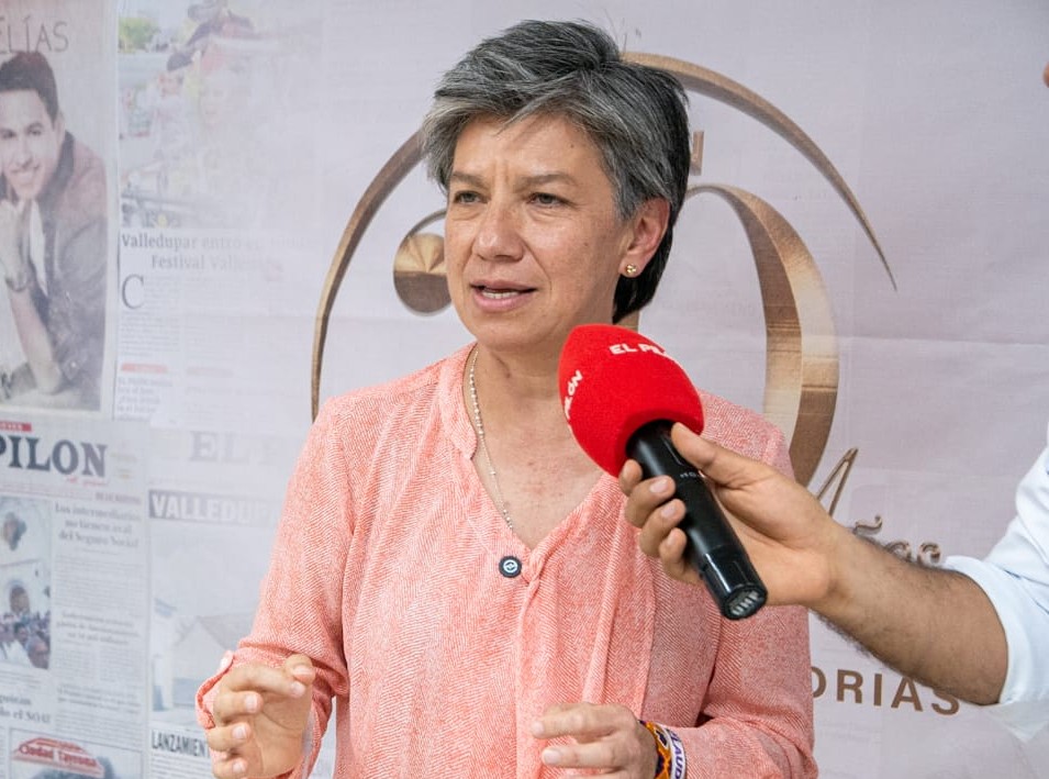 Claudia López, exalcadesa de Bogotá.