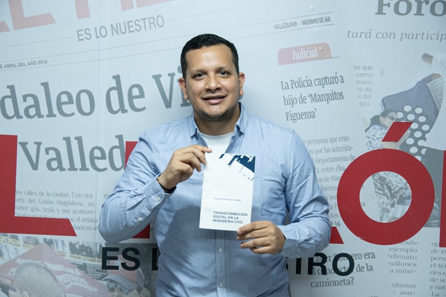 Mauricio Mercado publica ‘Transformación Digital en la Ingeniería Civil’, una guía para modernizar el sector de  la construcción