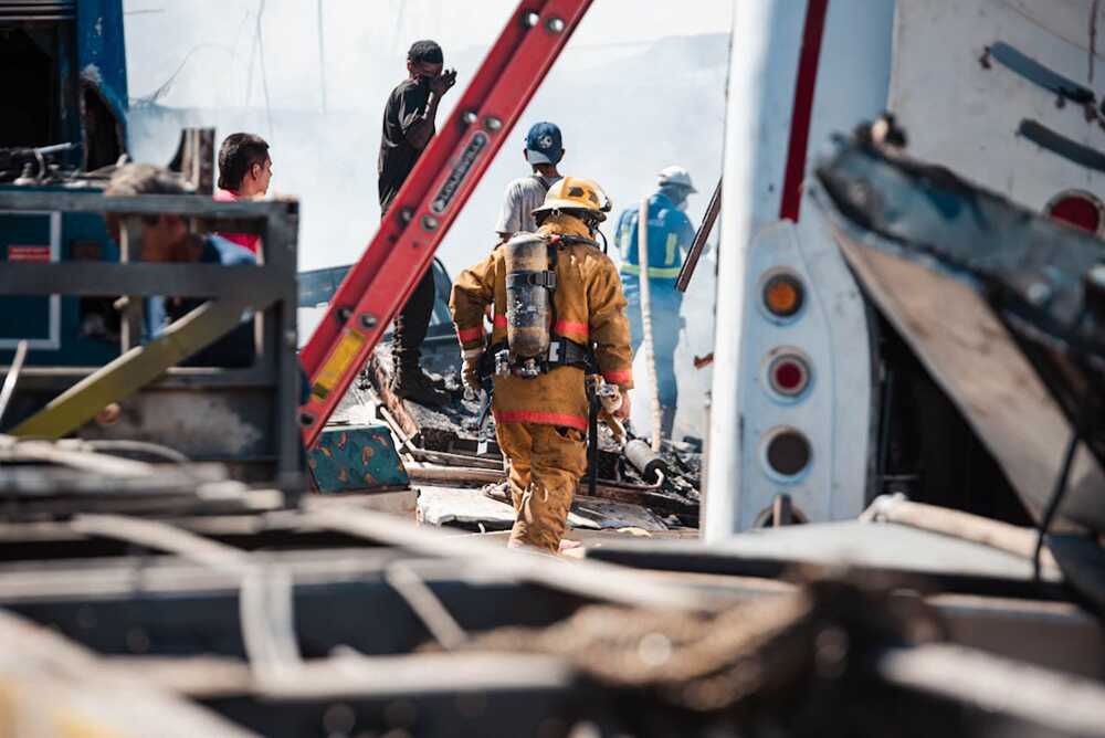 Cuerpo de Bomberos Voluntarios de Valledupar enfrentan la crisis económica que afecta la institución. Foto: Jesús Ochoa.
