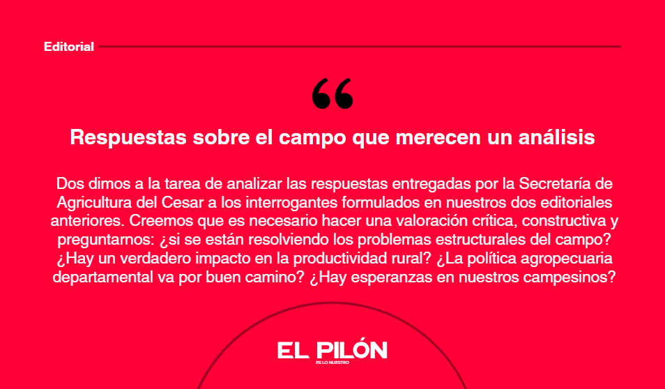 Respuestas sobre el campo que merecen un análisis