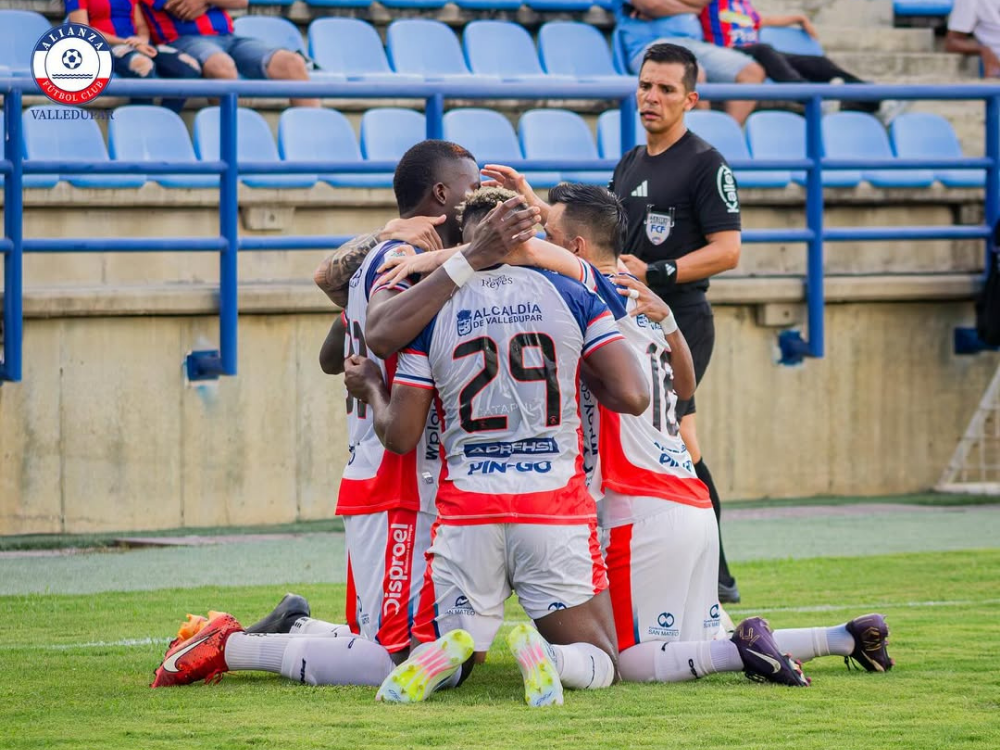 Los retos de Alianza Valledupar tras vencer al Unión: recibirá esta semana a Santa Fe y América 