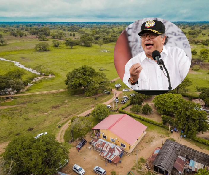 Foto del predio La América, de Chimichagua.