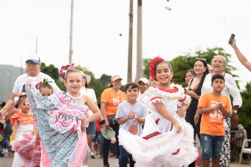Foto referencia de comparsa en Codazzi.
