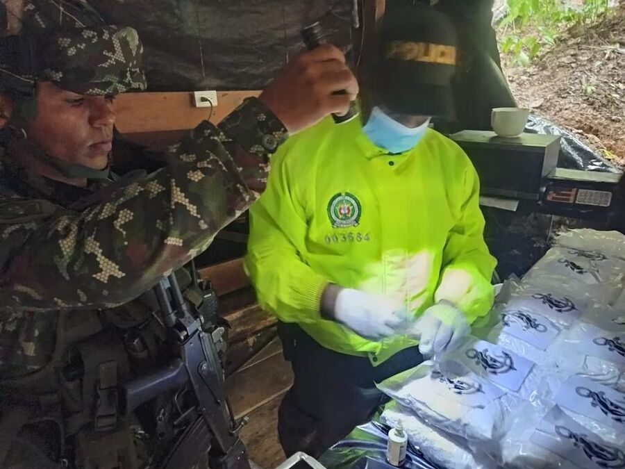 Golpe al narcotráfico en el sur del Cesar: Policía destruye laboratorio que producía dos toneladas de cocaína al mes