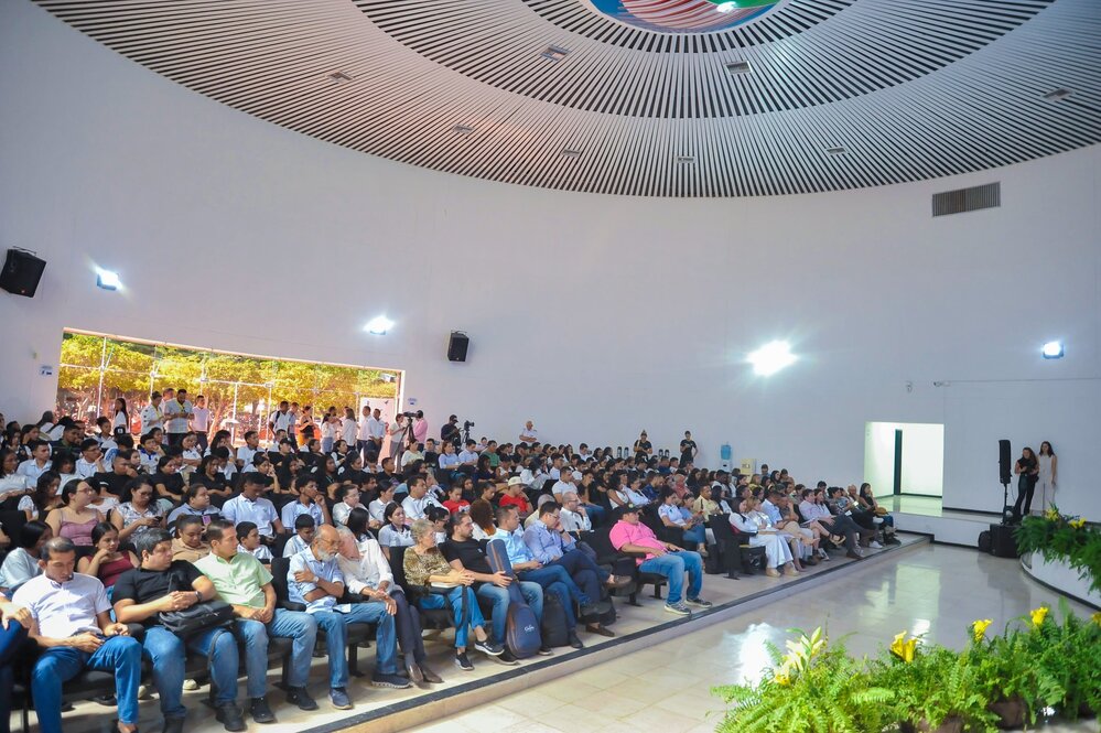 La participación activa de investigadores, autoridades, comunidades y representantes de sectores productivos durante el encuentro sobre desarrollo sostenible en el Corredor de Vida del Cesar. Foto: Gobernación del Cesar.