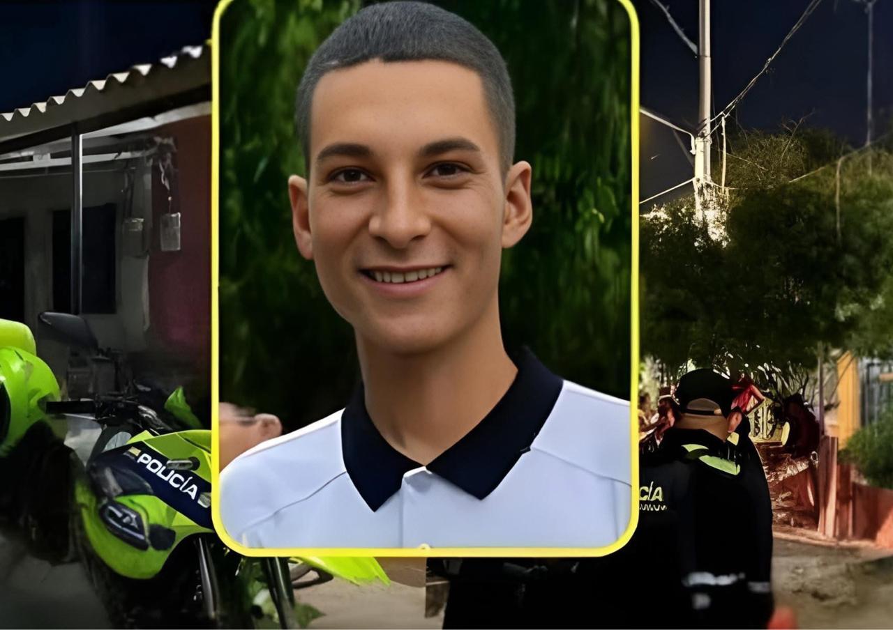 Luis Javier Centeno Díaz, de 19 años y natural de Valledupar, fue asesinado en un ataque armado en Ciénaga, Magdalena. Foto tomada de redes sociales