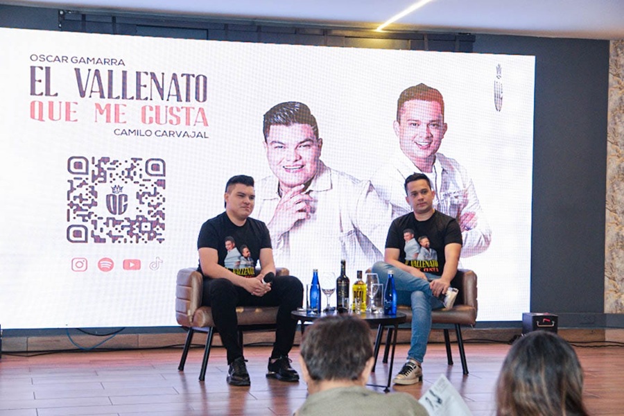 Óscar Gamarra y Camilo Carvajal lanzan ‘El vallenato que me gusta’: “Un álbum para llegar a todo el público”