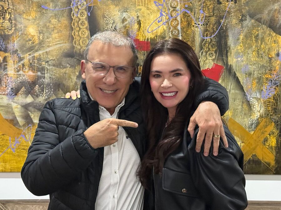 Roys Barreras y Katia Ospino.