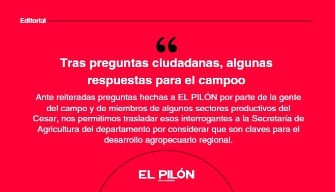Tras preguntas ciudadanas, algunas respuestas para el campo
