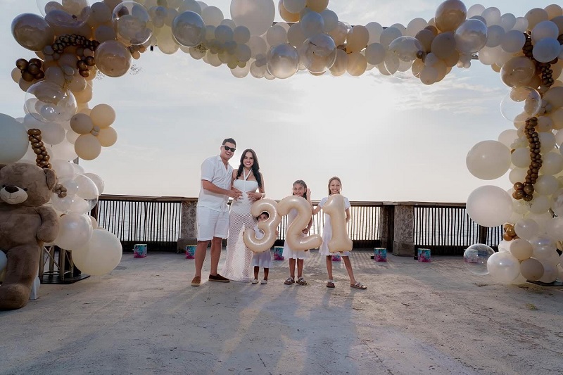 ¡Es un niño! Elder Dayán Díaz y Milena Robayo esperan a su cuarto hijo
