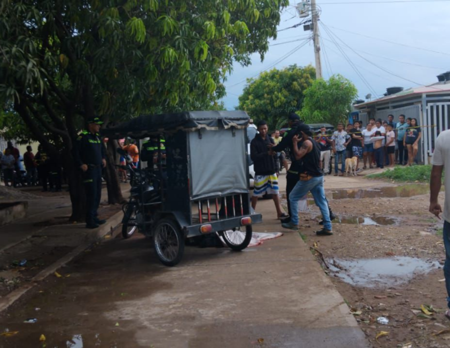 Asesinan a conductor de motocarro en La Paz, Cesar: presenta antecedentes por porte de estupefacientes