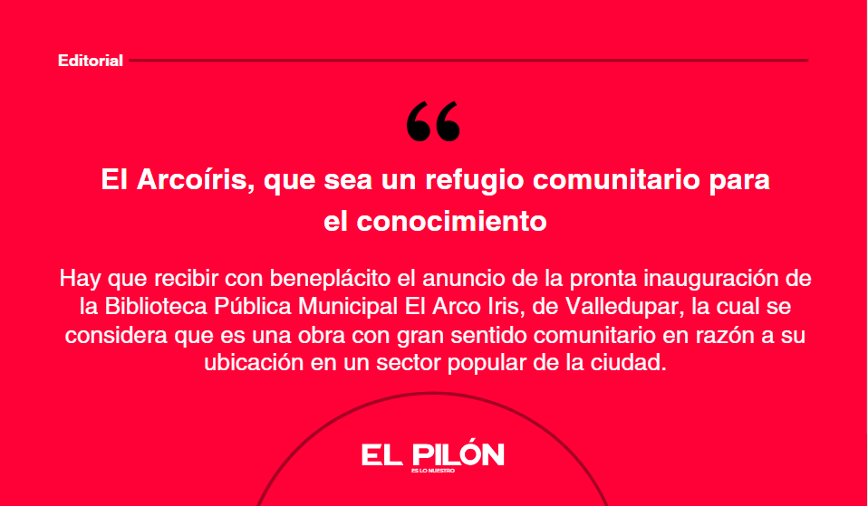 El Arcoíris, que sea un refugio comunitario para el conocimiento